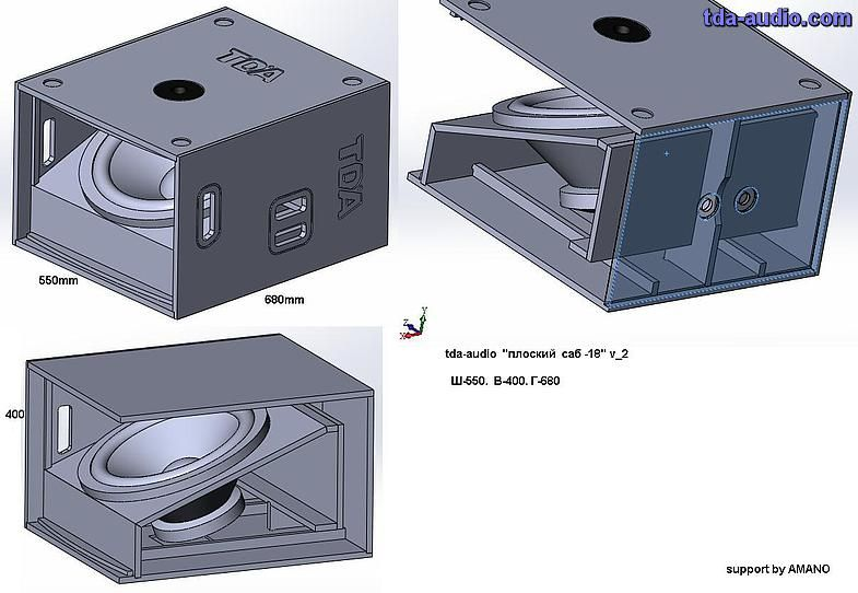 Jenis speaker miniscoop. Sumber: TDA-Audio (inactive)